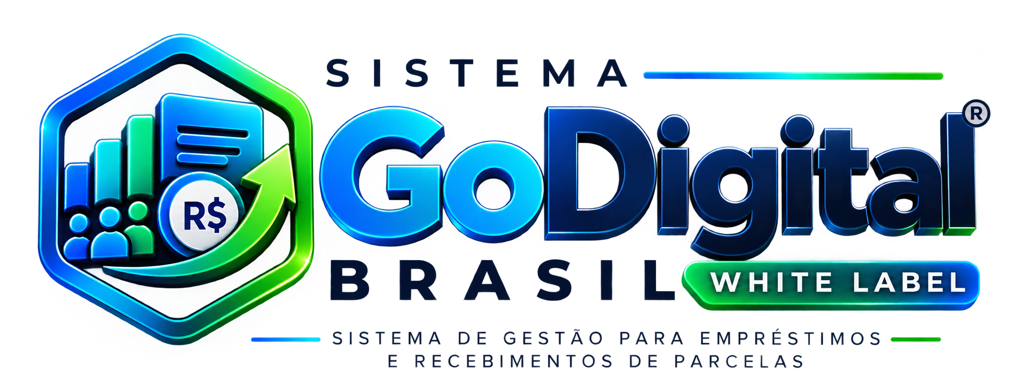Logo Sistema GoDigital Brasil White Label